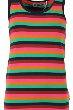 Danefæ Tops>Ess - Allinge Wool Top Tonic Stripe