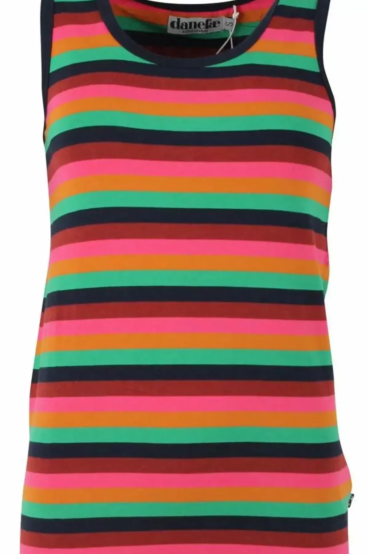 Danefæ Tops>Ess - Allinge Wool Top Tonic Stripe