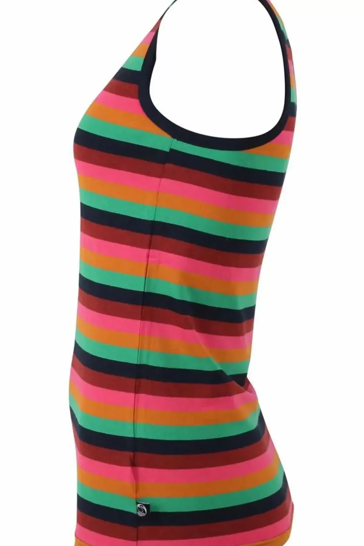 Danefæ Tops>Ess - Allinge Wool Top Tonic Stripe