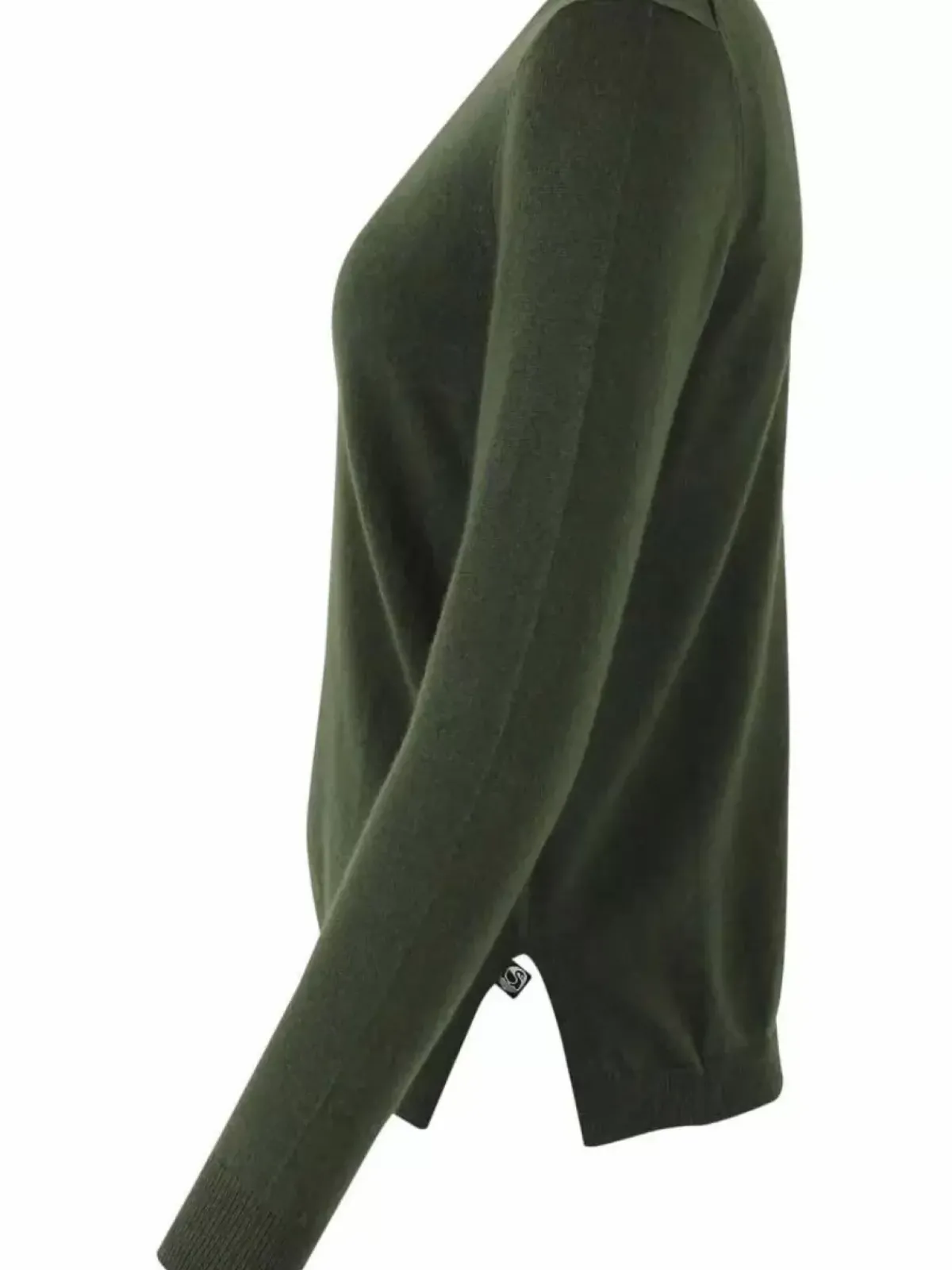 Danefæ Strickwaren>Ess - Cashmere Kiss Sweater Army