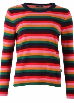 Danefæ Strickwaren>Ess - Cashmere Kiss Sweater Fuzzy Rainbow