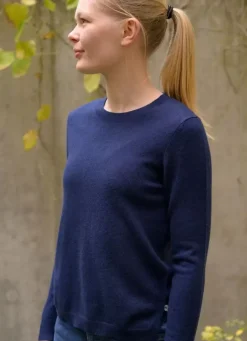 Danefæ Strickwaren>Ess - Cashmere Kiss Sweater Navy
