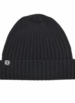 Danefæ Mützen/Hute>Ess - Cashmere Rib Beanie Black