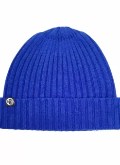 Danefæ Mützen/Hute>Ess - Cashmere Rib Beanie Royal Blue