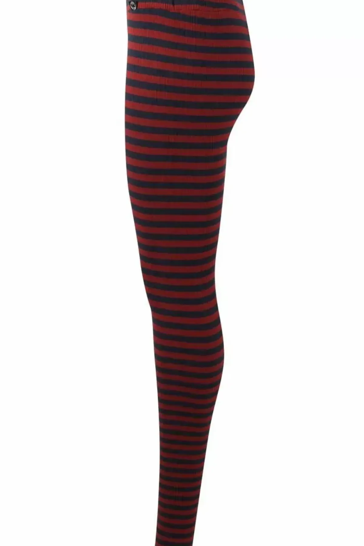 Danefæ Leggings>Ess - Danebuddy Leggings Dk Navy/Redwine
