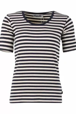 Danefæ T-Shirts>Ess - Danefriend Tee Dk Navy/Chalk