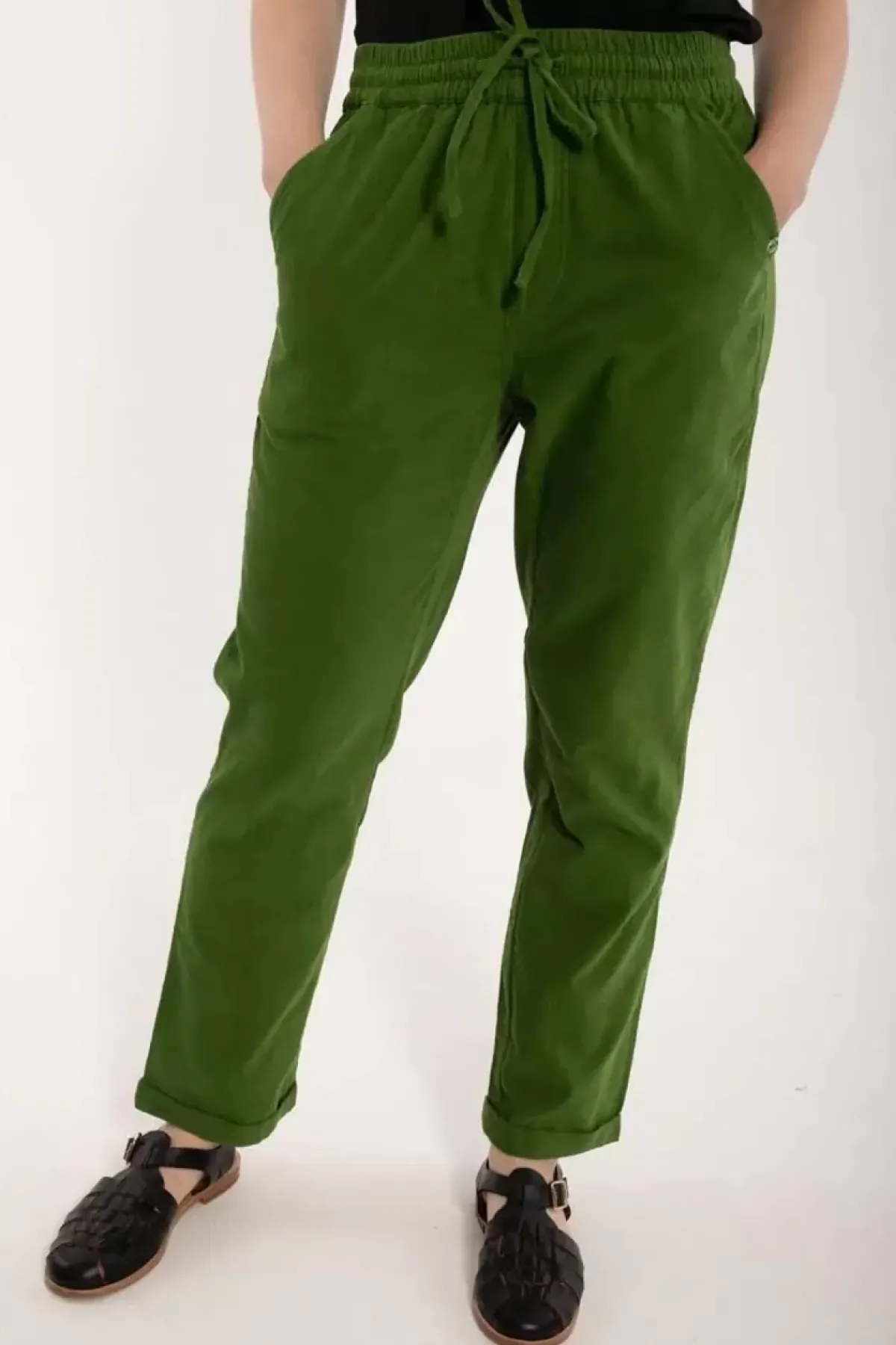Danefæ Hosen>Ess - Daneliseleje Cord Pants Fall Jungle