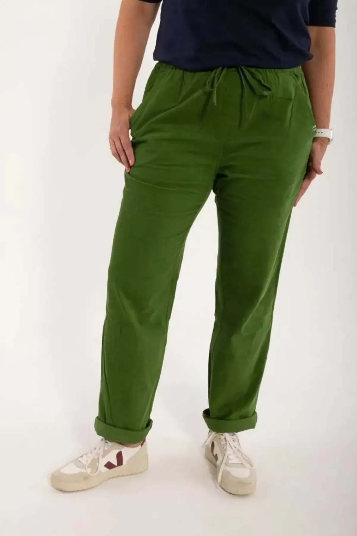 Danefæ Hosen>Ess - Daneliseleje Cord Pants Fall Jungle