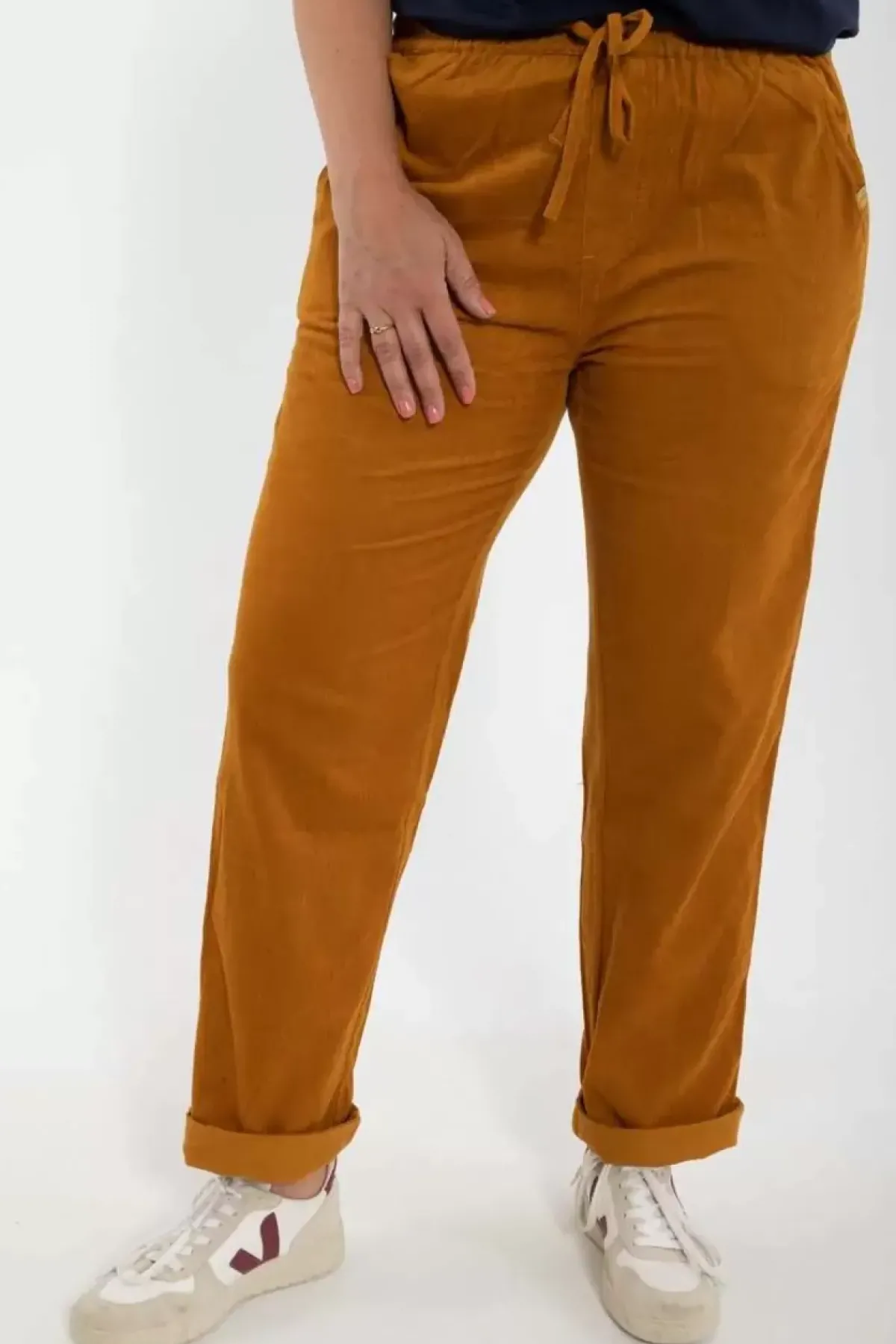 Danefæ Hosen>Ess - Daneliseleje Cord Pants Mustard