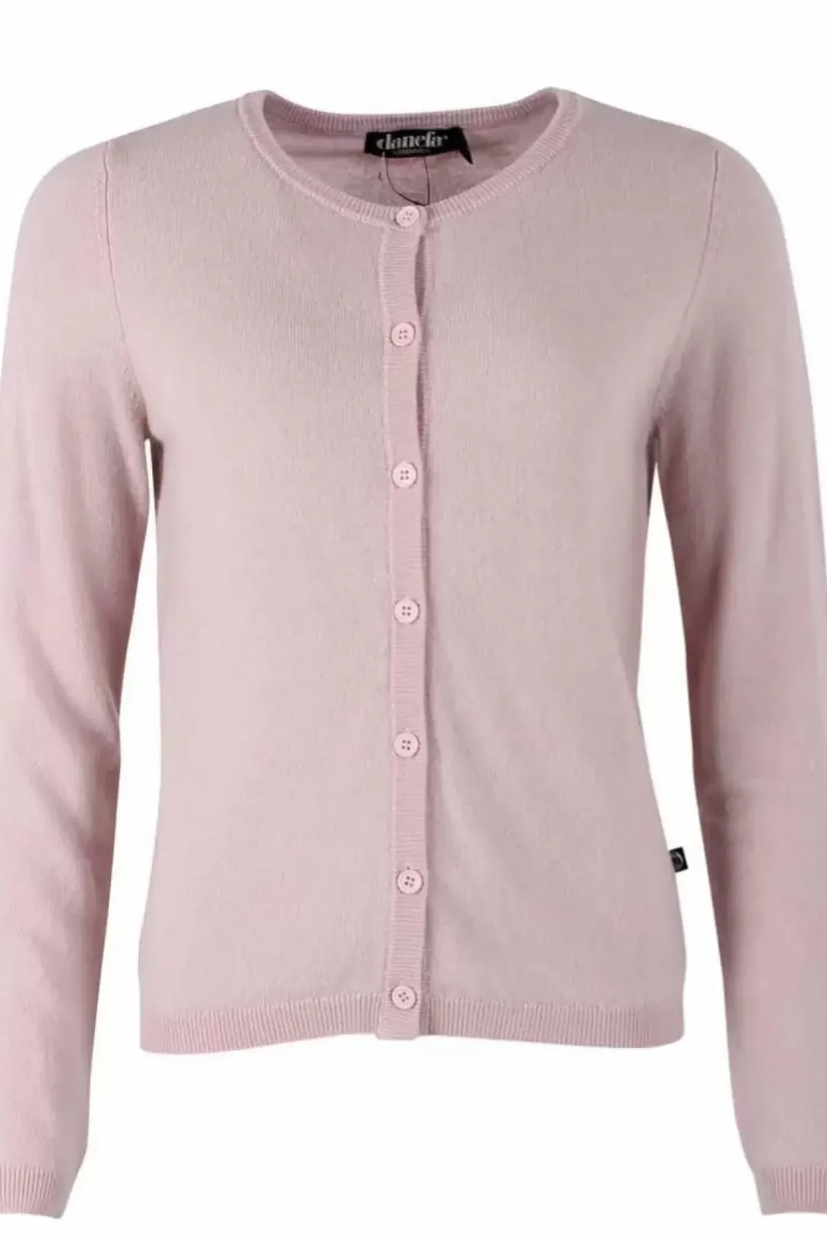 Danefæ Cardigan>Ess - Forget Me Not Merino Cardigan Powder Pink
