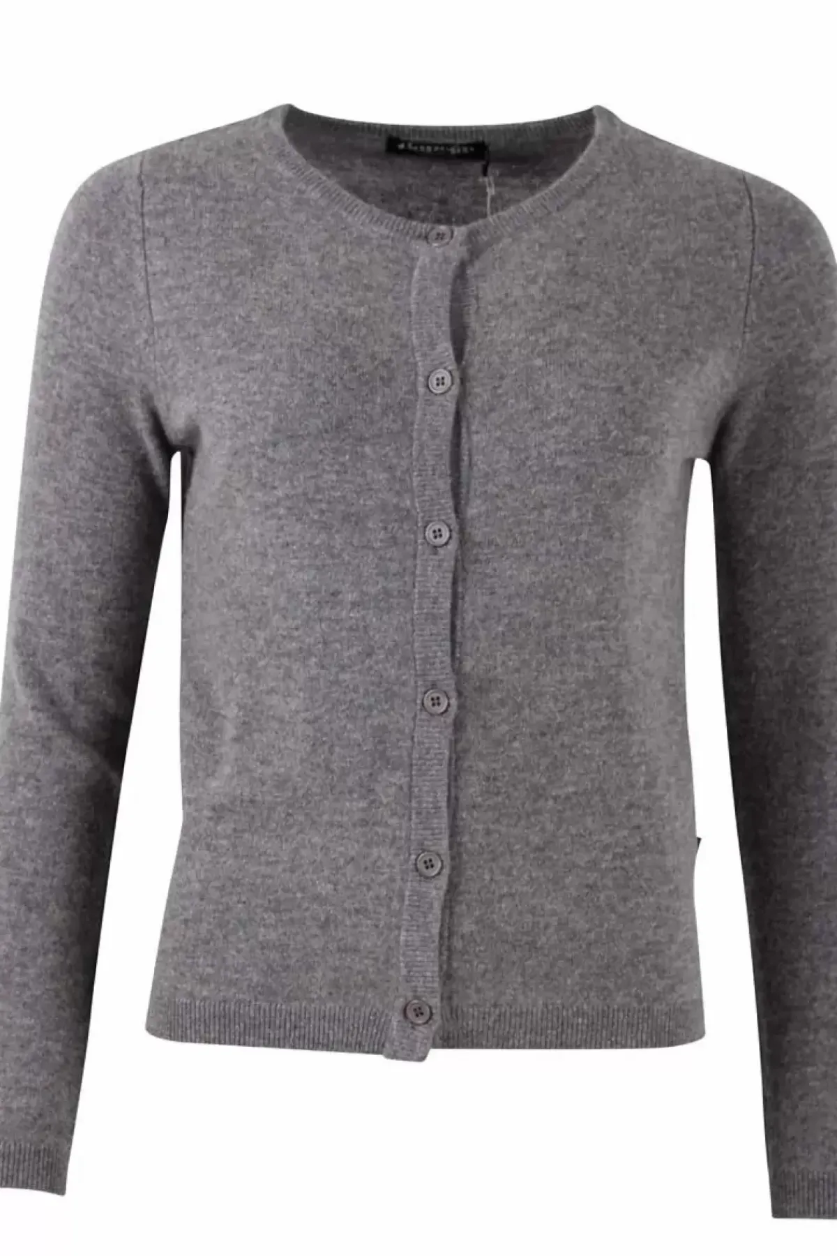 Danefæ Cardigan>Ess - Forget Me Not Merino Cardigan Heather Grey