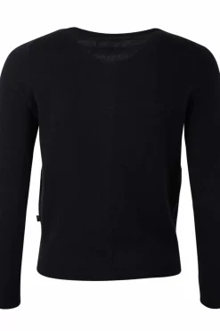 Danefæ Cardigan>Ess - Forget Me Not Merino Cardigan Navy