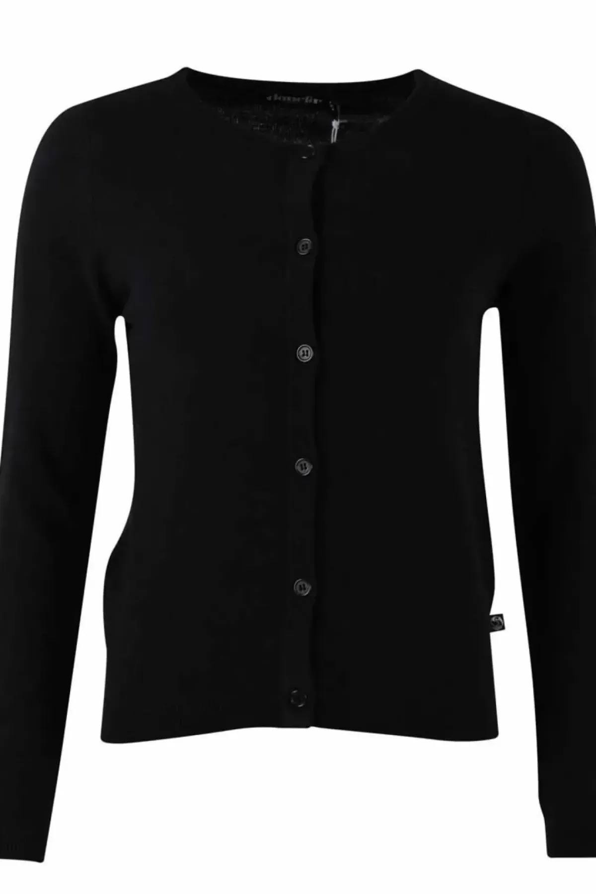 Danefæ Cardigan>Ess - Forget Me Not Merino Cardigan Black