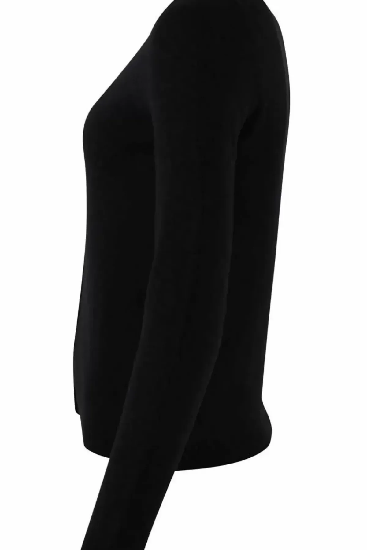 Danefæ Cardigan>Ess - Forget Me Not Merino Cardigan Black