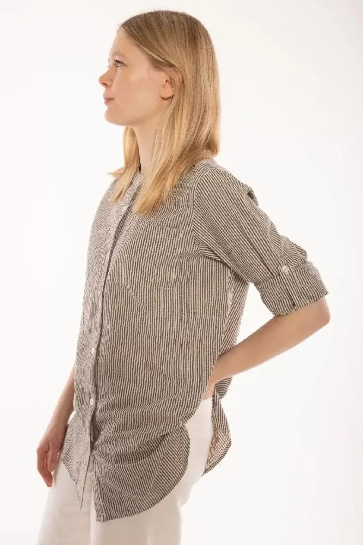 Danefæ Blusen>Ess - Joy Searsucker Shirt Searsucker