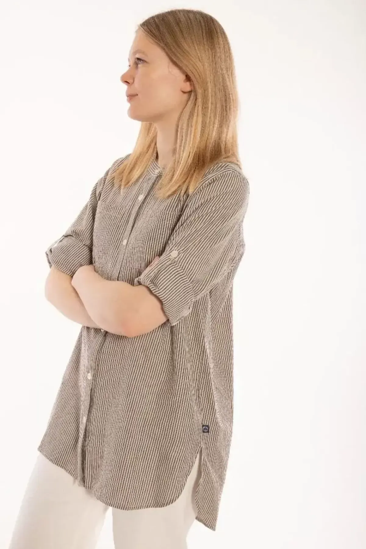 Danefæ Blusen>Ess - Joy Searsucker Shirt Searsucker