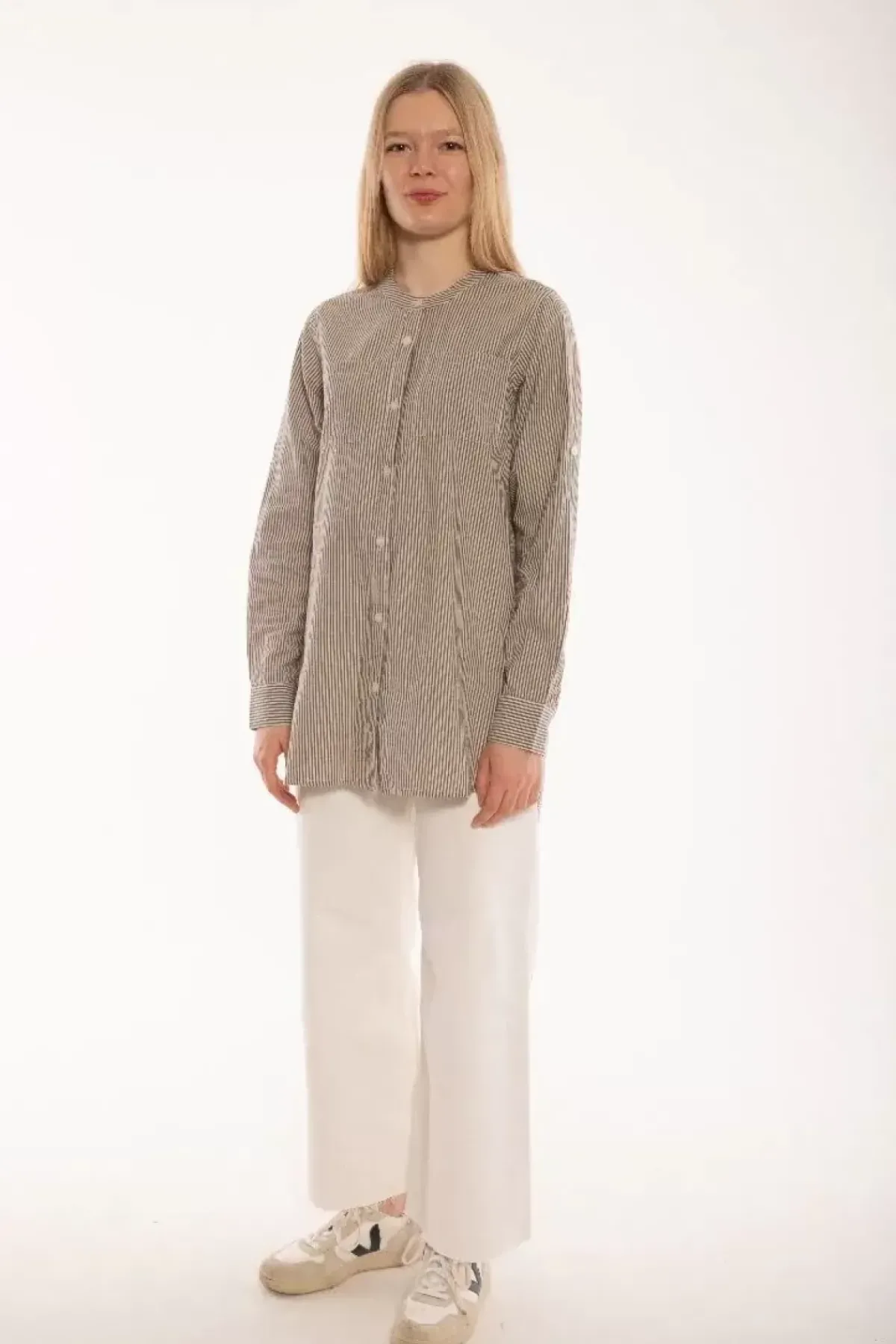 Danefæ Blusen>Ess - Joy Searsucker Shirt Searsucker