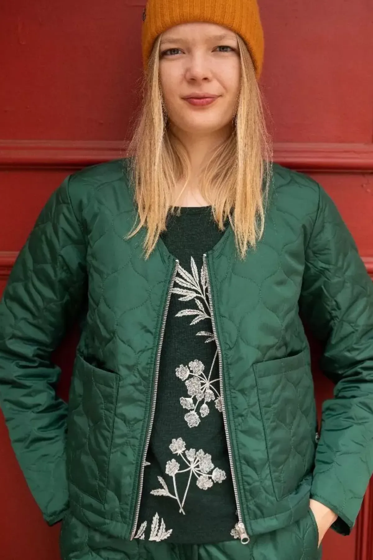 Danefæ Thermokleidung>Ess - Mors Midlayer Thermo Jacket Dark Khaki