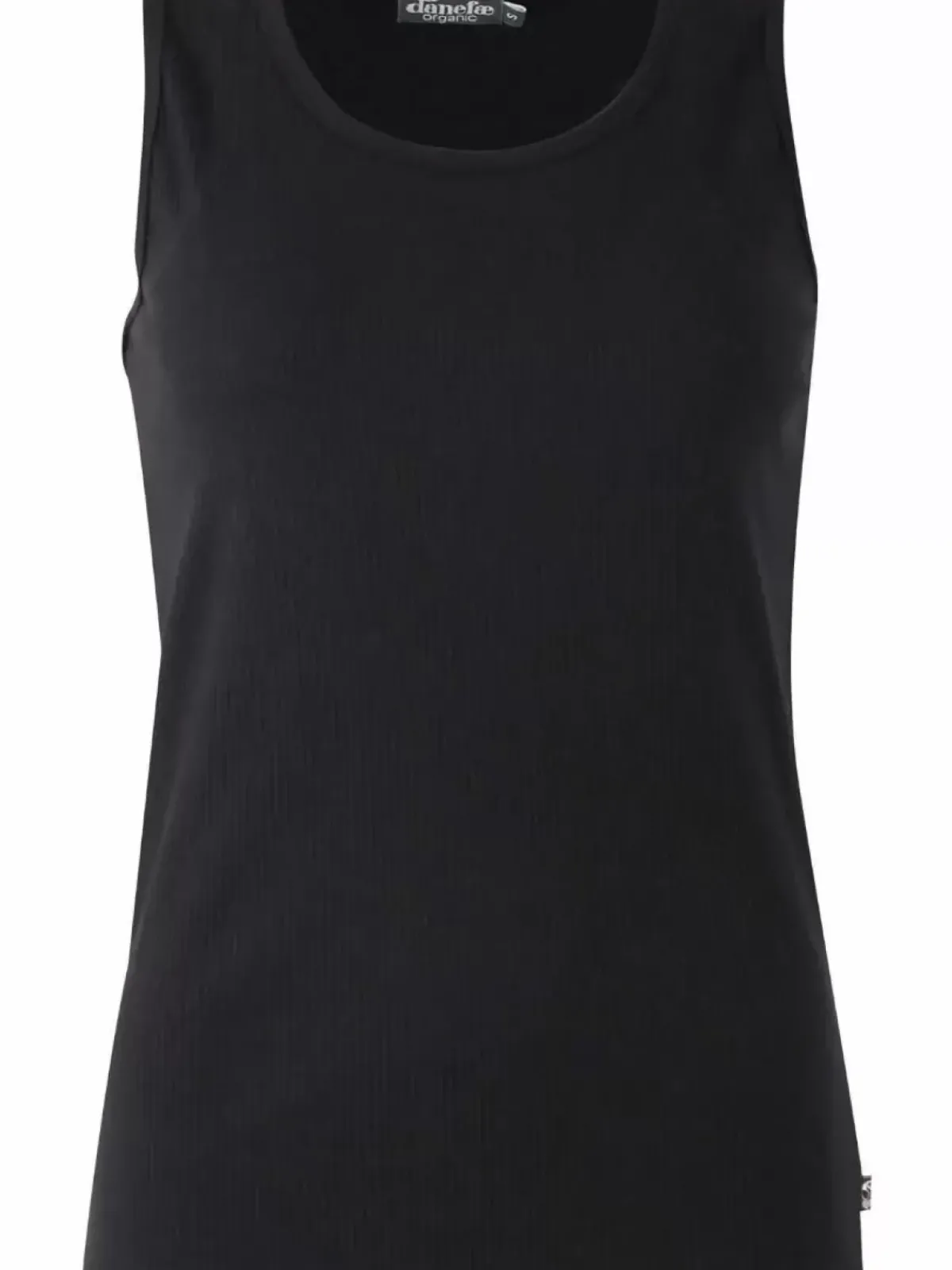 Danefæ Tops>Ess - Organic Danallinge Top Black