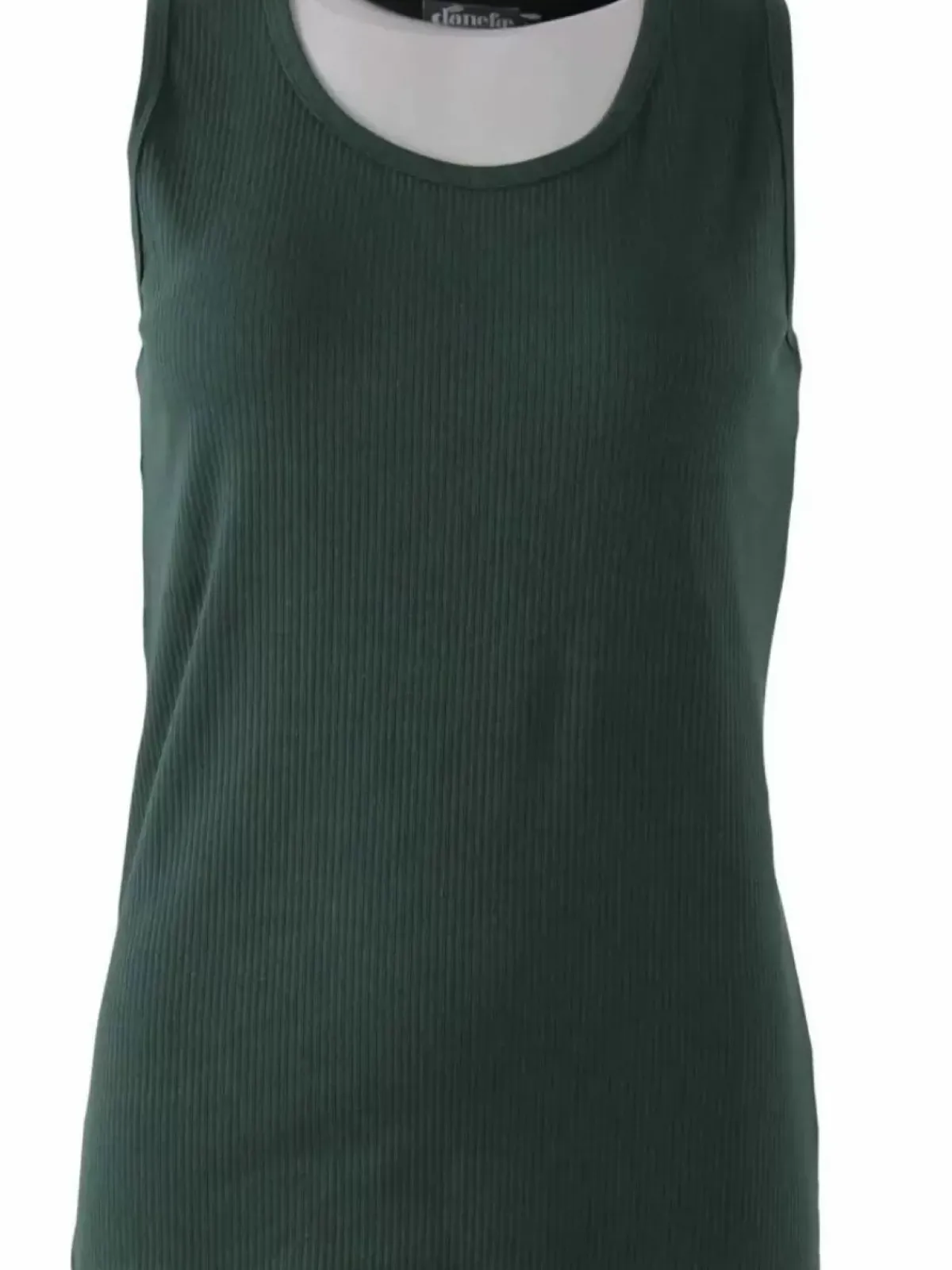 Danefæ Tops>Ess - Organic Danallinge Top Black Green