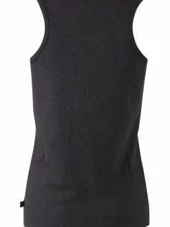 Danefæ Tops>Ess - Organic Danallinge Top Dark Hthr Grey