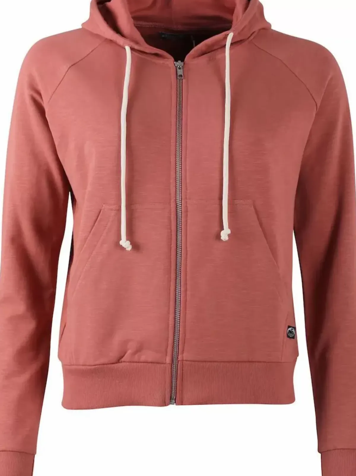 Danefæ Sweatshirts>Ess - Organic Danebalance Zip-Up Grey Rose