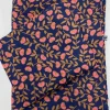 Danefæ Textilien Für Kinder>Ess - Organic Danebedlinen Junior Navy Fleurie