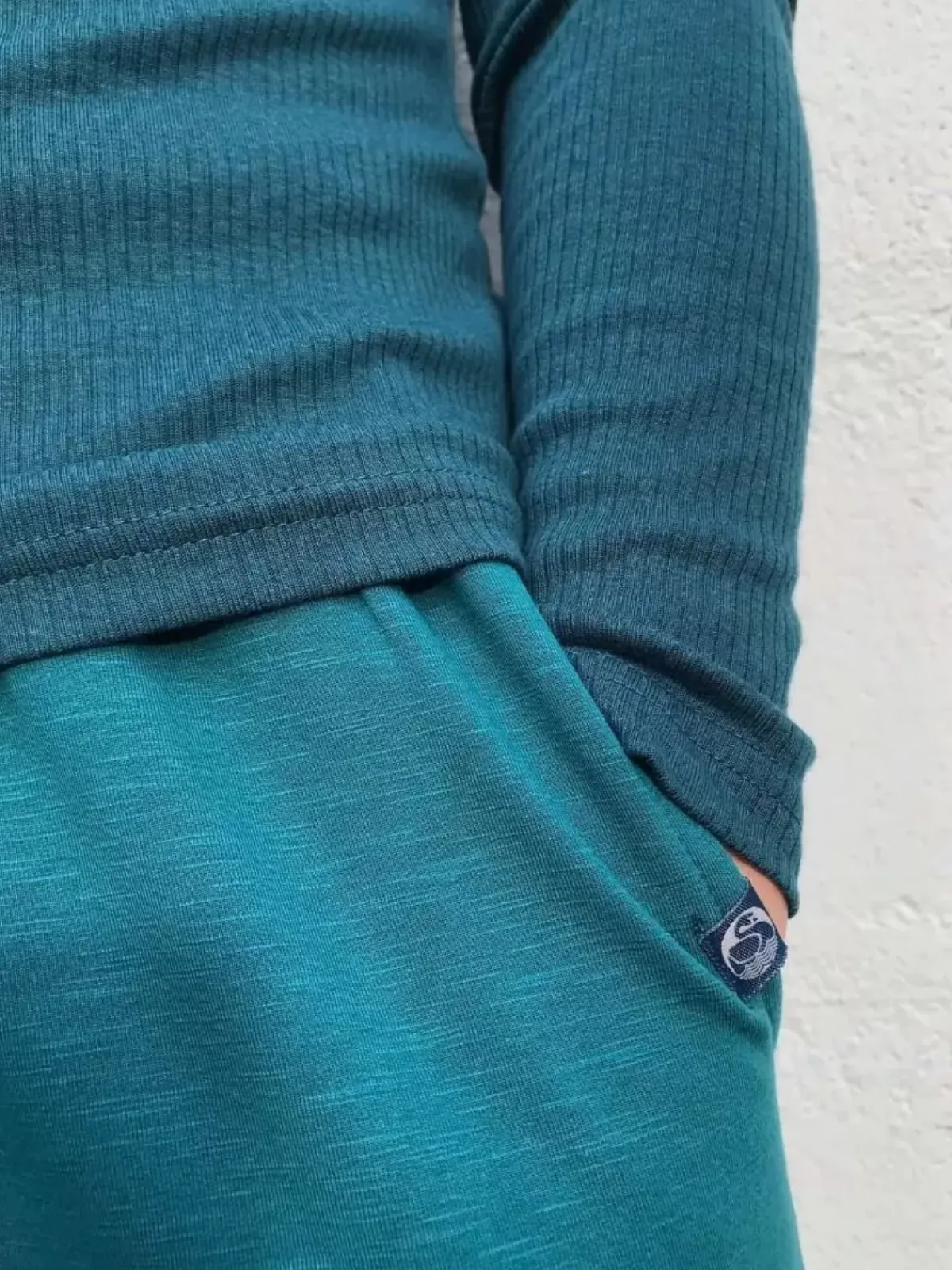 Danefæ Hosen>Ess - Organic Danedetox Sweatpants Dark Duck