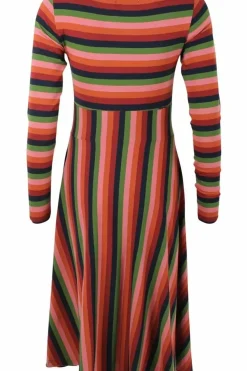 Danefæ Kleider>Ess - Sisse Wool Dress Comfort Stripe