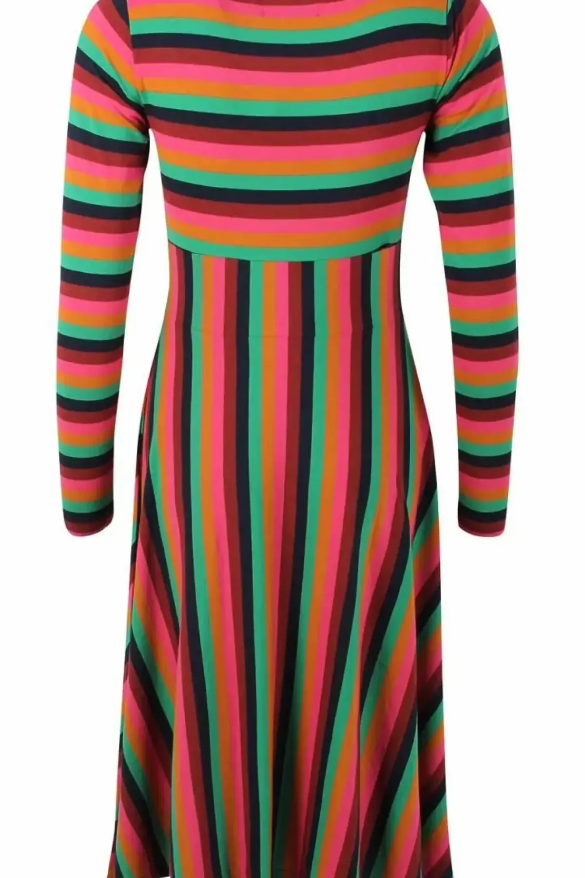 Danefæ Kleider>Ess - Sisse Wool Dress Tonic Stripe