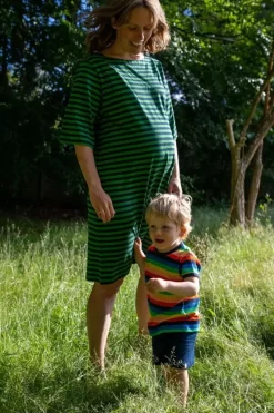 Danefæ Kleider>Ess - Sukker Dress Fall Jungle/Dk Navy