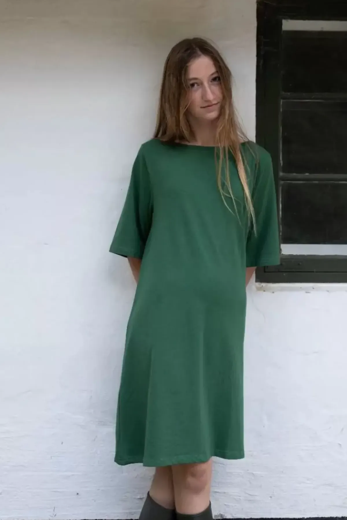 Danefæ Kleider>Ess - Sukker Dress Rover Khaki