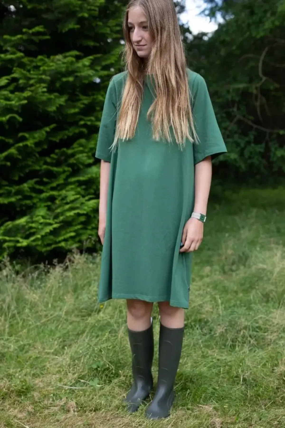 Danefæ Kleider>Ess - Sukker Dress Rover Khaki