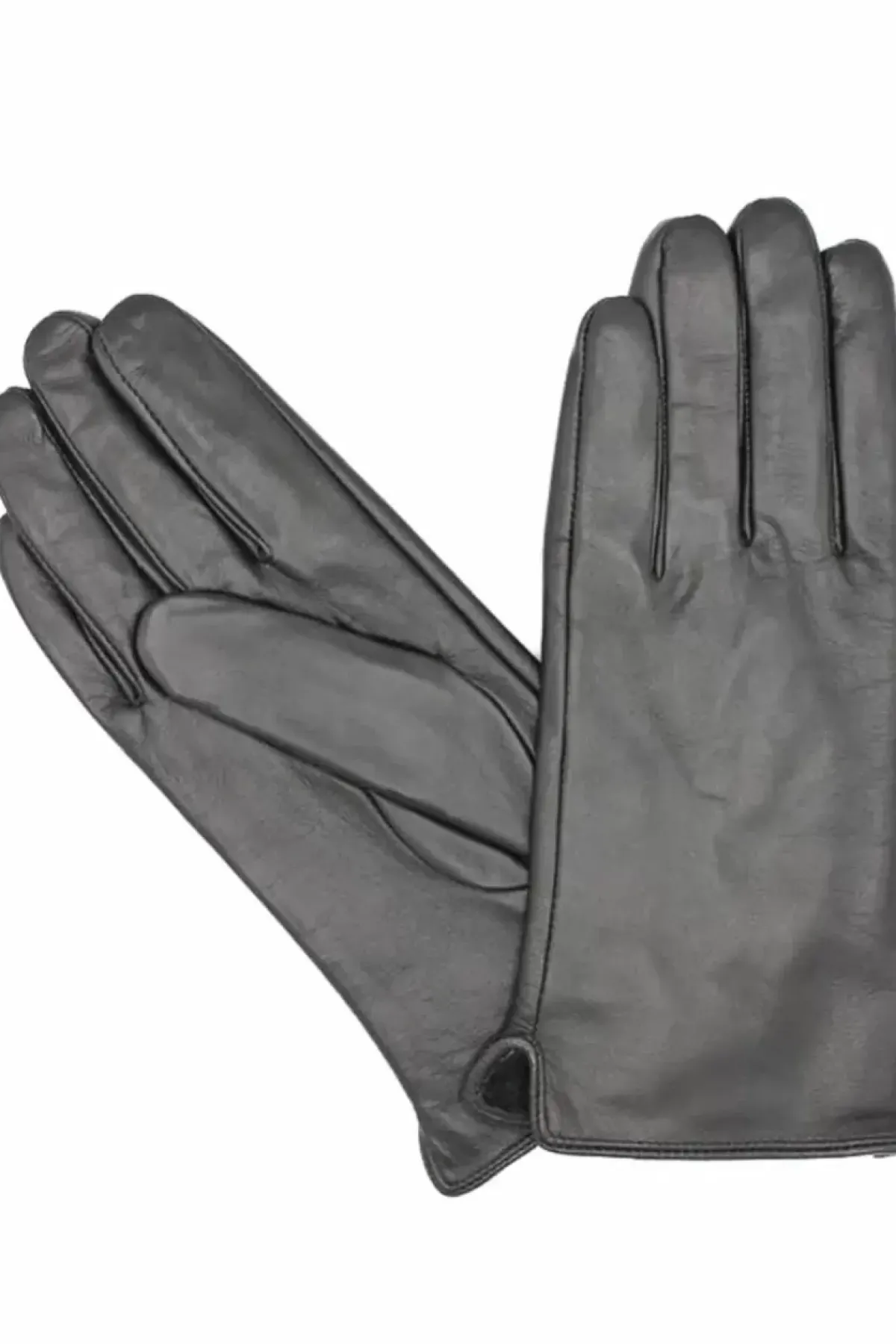 Danefæ Handschuhe>Fleeceforet Laederhandsker Black