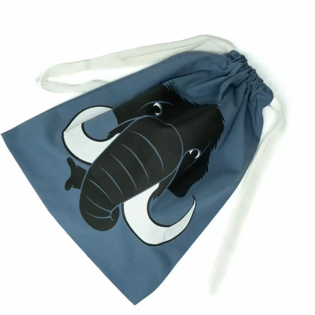Danefæ Taschen>Fruit/Gift Bag Greyblue Elefant