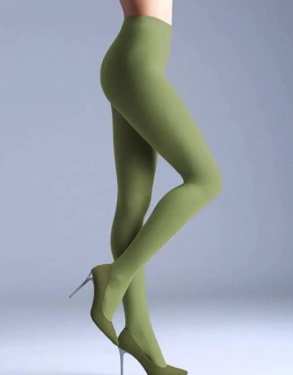 Danefæ Strumpfhosen>Giulia Samba 40 Olive
