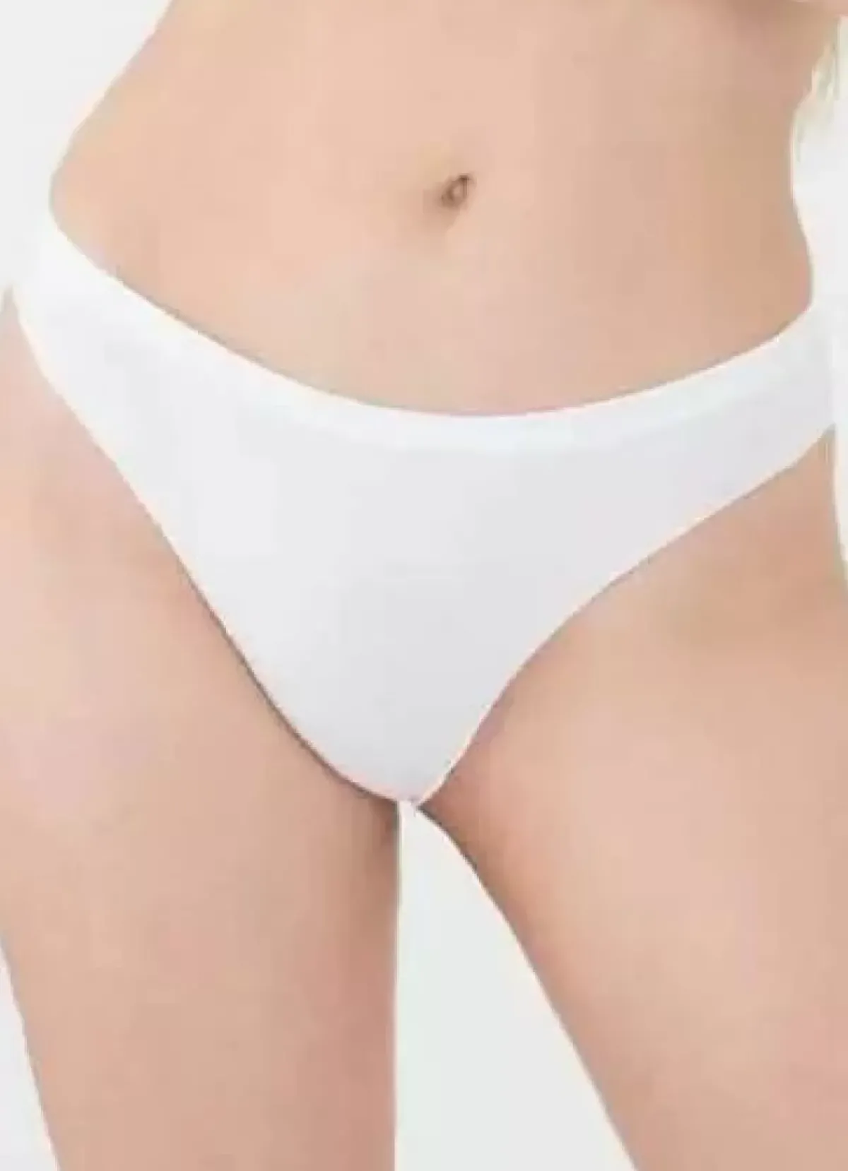 Danefæ Unterwäsche>Giulia Slip Vita Bassa Bianco