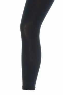 Danefæ Leggings>Giulia Well Cotone Leggings Nero