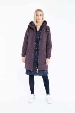 Danefæ Winterjacken>Gurli Winter Parka Black Fleurie