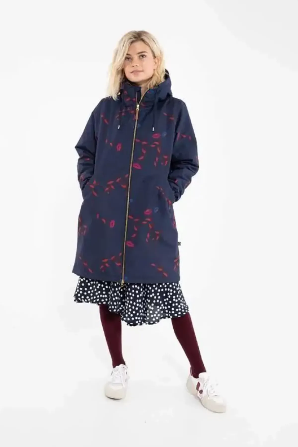 Danefæ Winterjacken>Gurli Winter Parka Dk Navy Piccabella