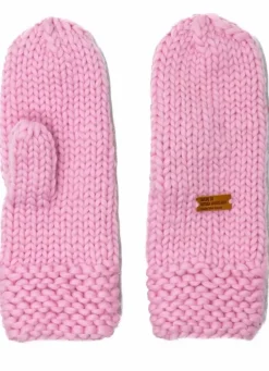 Danefæ Handschuhe>Handstrikket Merinould Vanter Pink