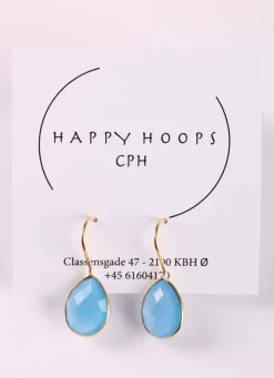 Danefæ Schmuck>Happy Hoop Cph Frida Bla Calcedon