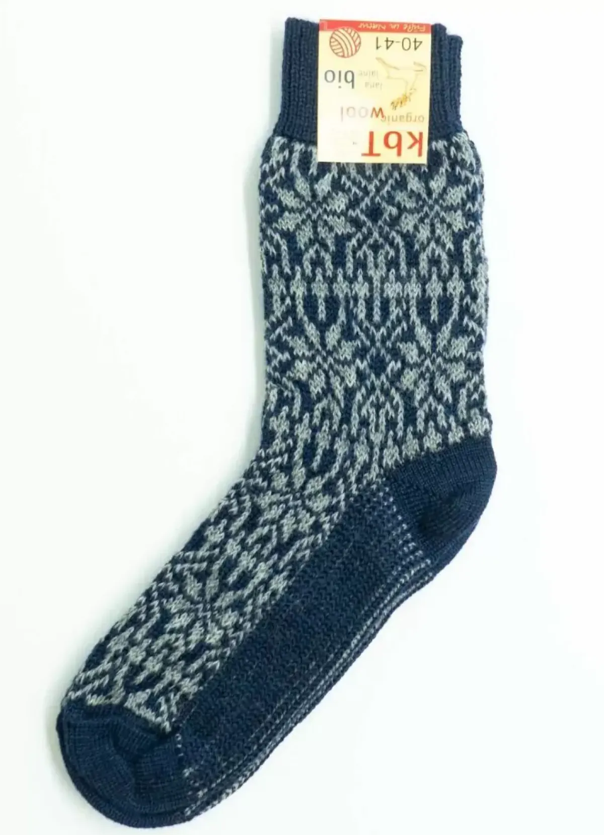 Danefæ Socken Und Strümpfe>Hirsch Natur Wool Socks Navy/Grey