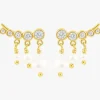 Danefæ Schmuck>Hultquist Cph River Pearl Oreringe Guldbelagt