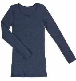 Danefæ Hemden Und Shirts>Joha Blouse Emily Wool/Silk Navy