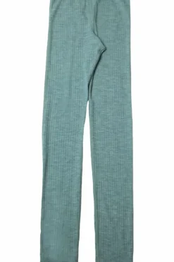 Danefæ Leggings>Joha Leggings Wool Aqua Melange