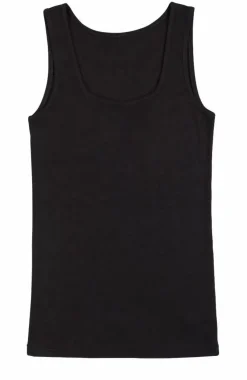 Danefæ Tops>Joha Tank-Top Sara Wool/Silk Black