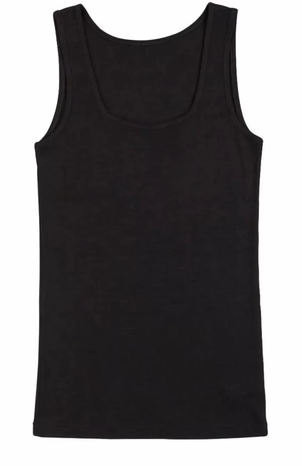 Danefæ Tops>Joha Tank-Top Sara Wool/Silk Black