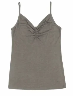 Danefæ Tops>Joha Top Women Sara Wool/Silk Sesame Melange