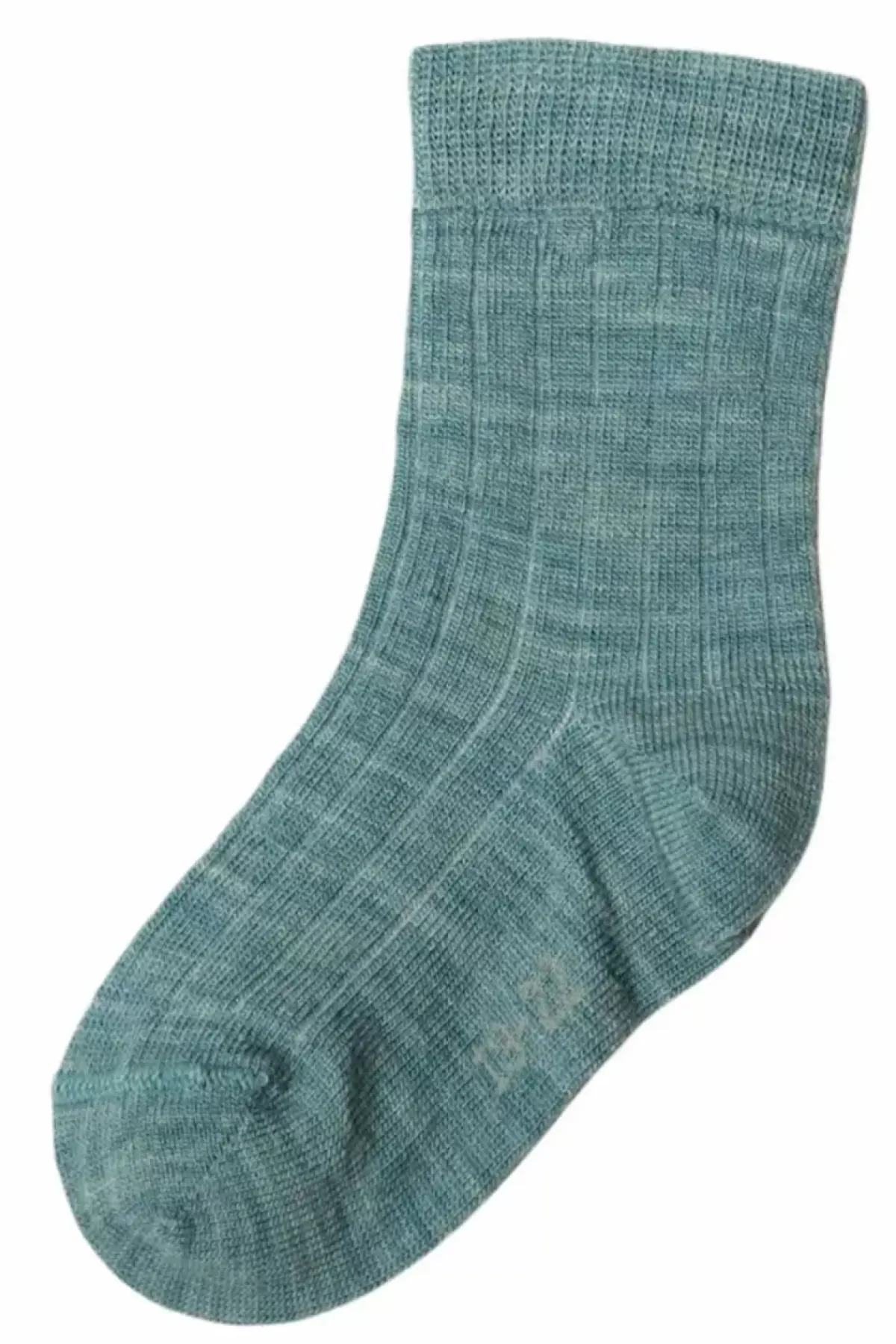 Danefæ Socken Und Strümpfe>Joha Wool Socks Thin Rib Aqua